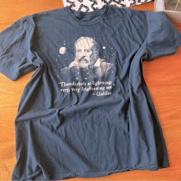 headline Other - Headline Galileo Galilei Queen song lyric Graphic casual graphic tee shirt 2XL